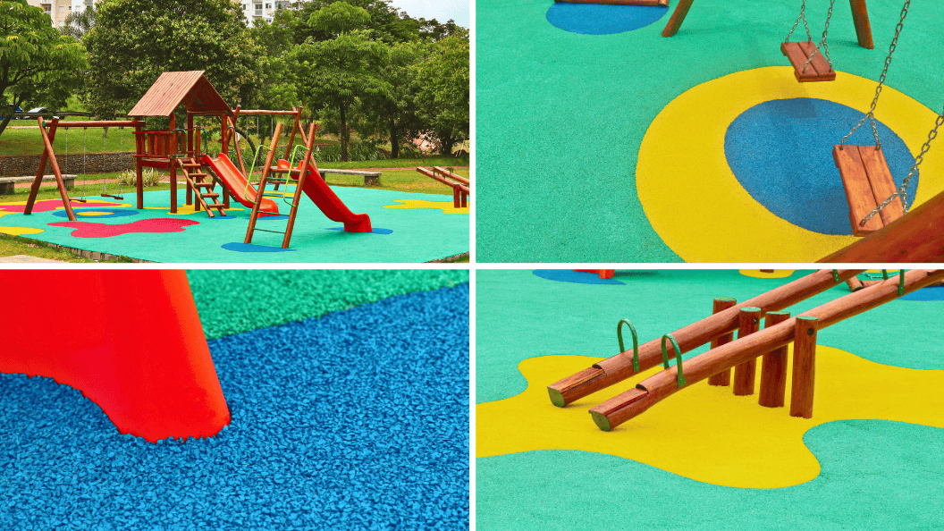 Pavimentação de áreas de lazer desenvolvidas pela Multiplay Pisos