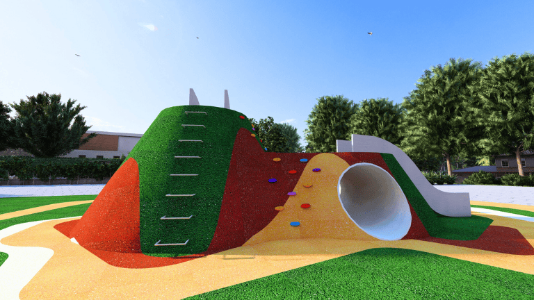 Projeto de piso em playground infantil - Multiplay Pisos