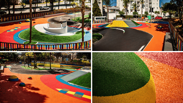 Projeto de piso em playground infantil - Multiplay Pisos